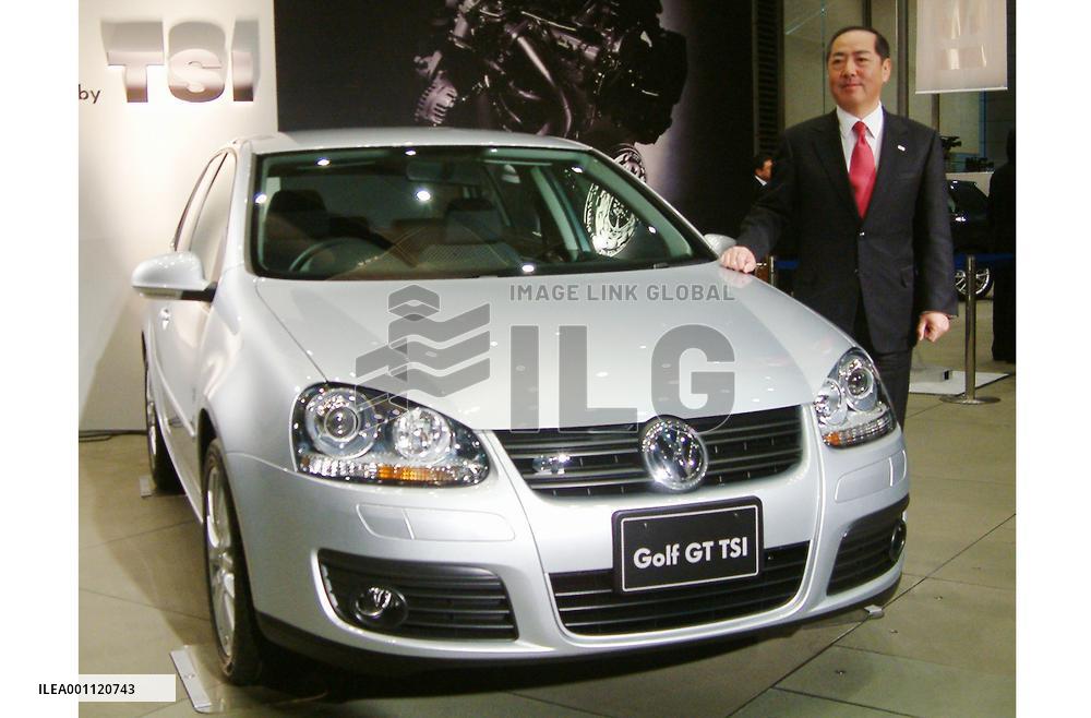 VW to release new Golf car with powerful gasoline engine