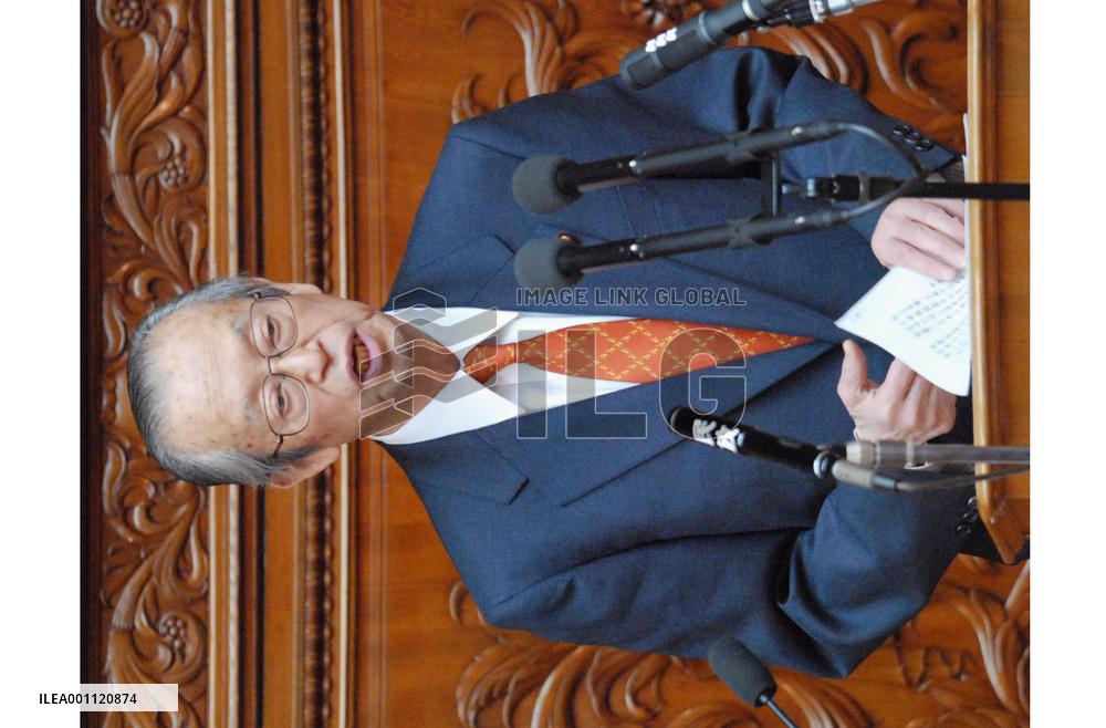 Omi pledges consumption tax debate in fall, to improve finances