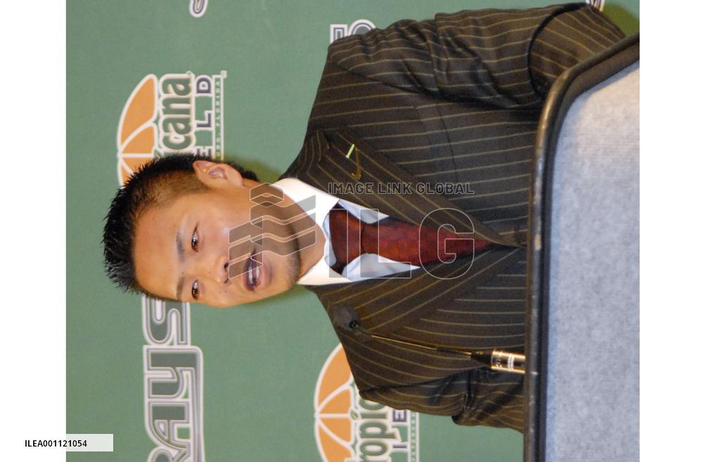 Iwamura ready to work hard for Tampa Bay