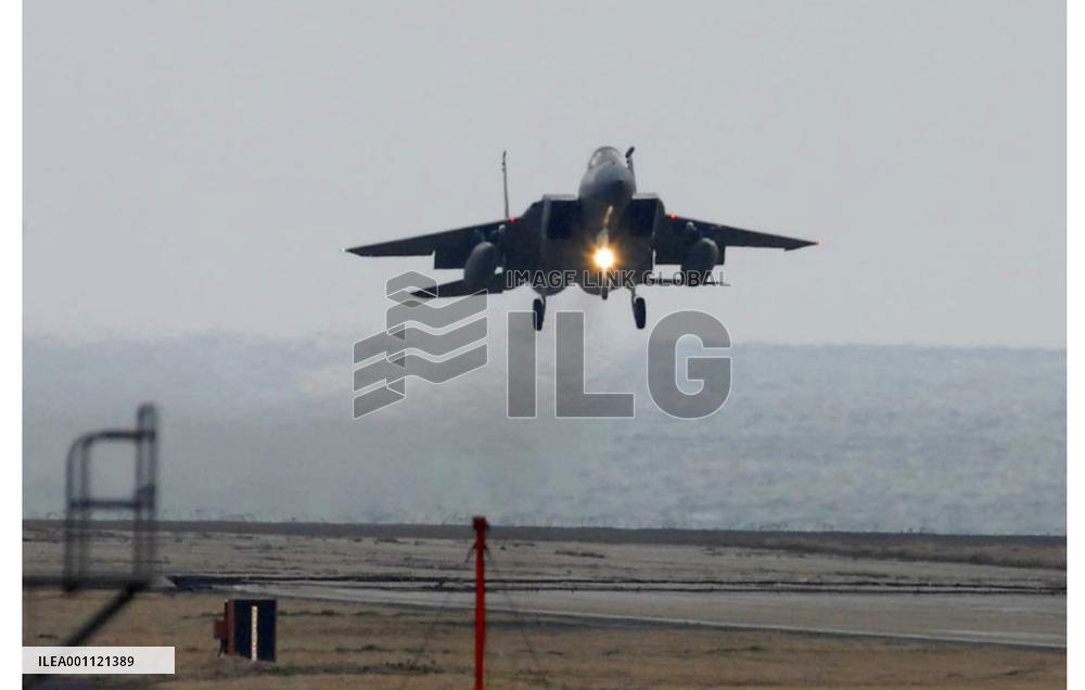 Japan, U.S. readying for joint fighter drill in Fukuoka Pref.