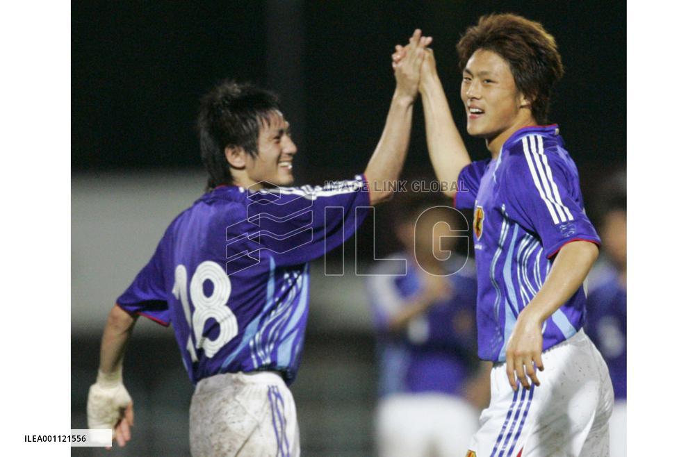 Japan's U-22 down Malaysia in Olympic qualifier