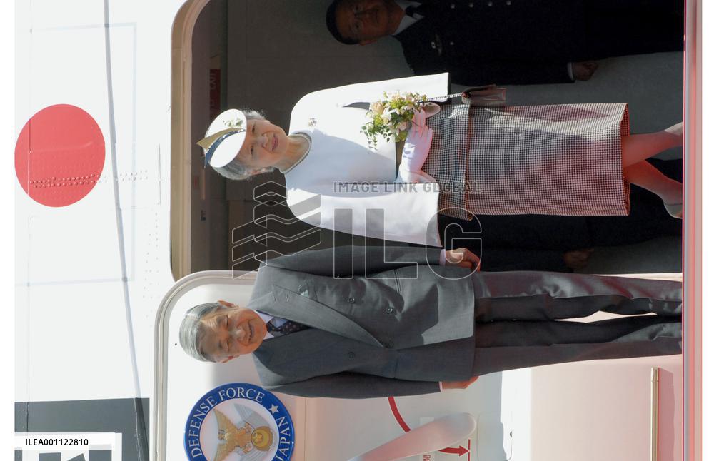Emperor, empress leave for 10-day, 5-nation Europe tour