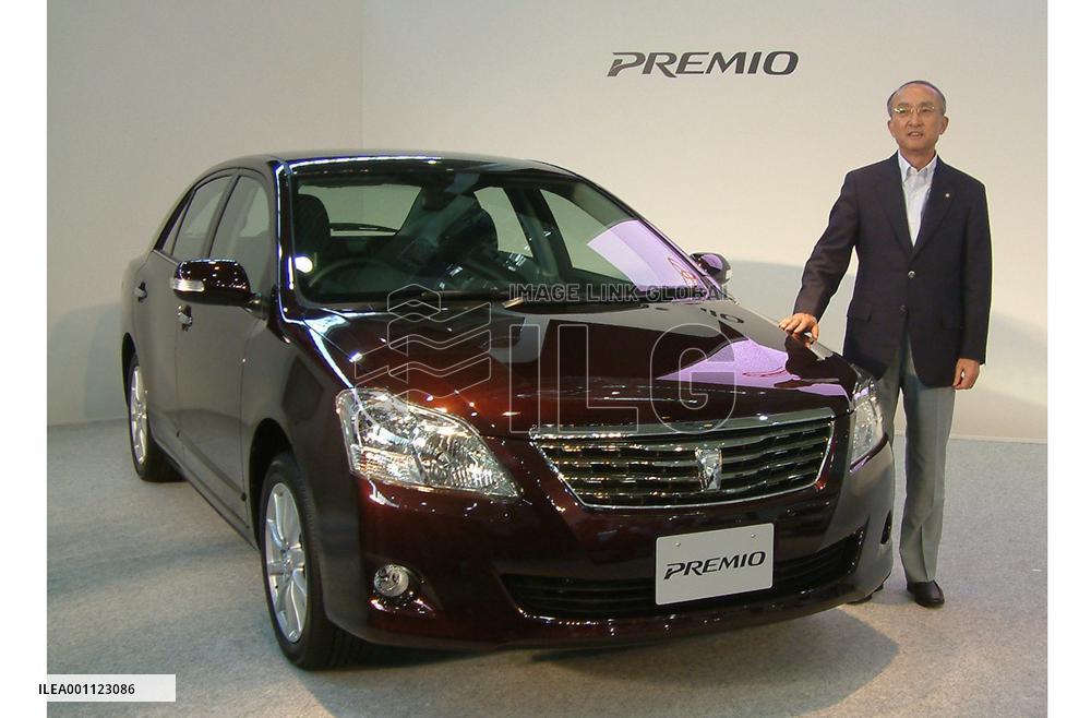 Toyota rolls out all-new Premio, Allion sedans in Japan