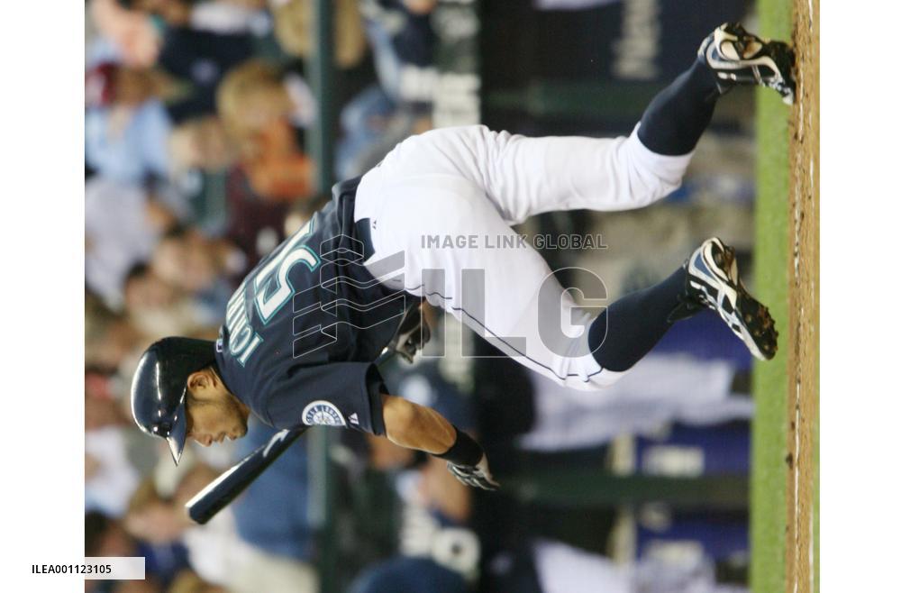 Seattle Mariners Ichiro 3-for-5 against Baltimore Orioles