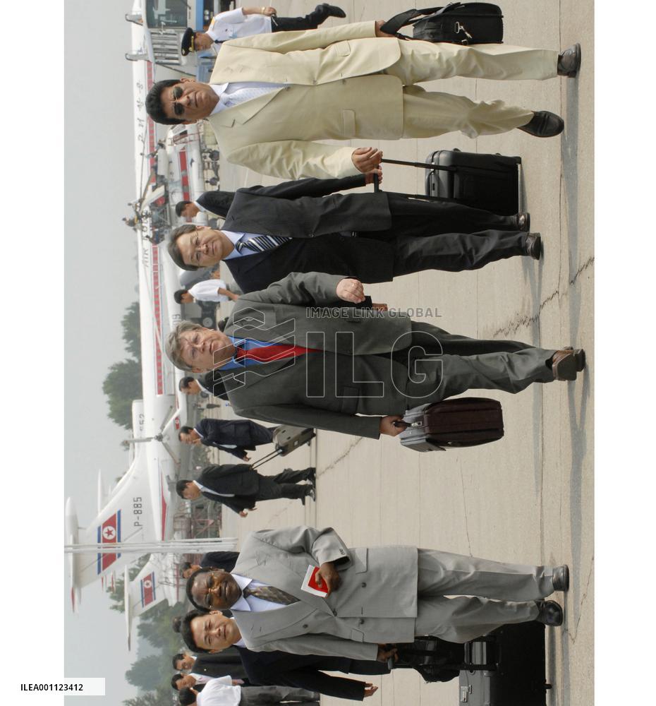 IAEA delegation arrives in Pyongyang