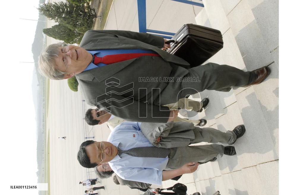 IAEA delegation arrives in Pyongyang