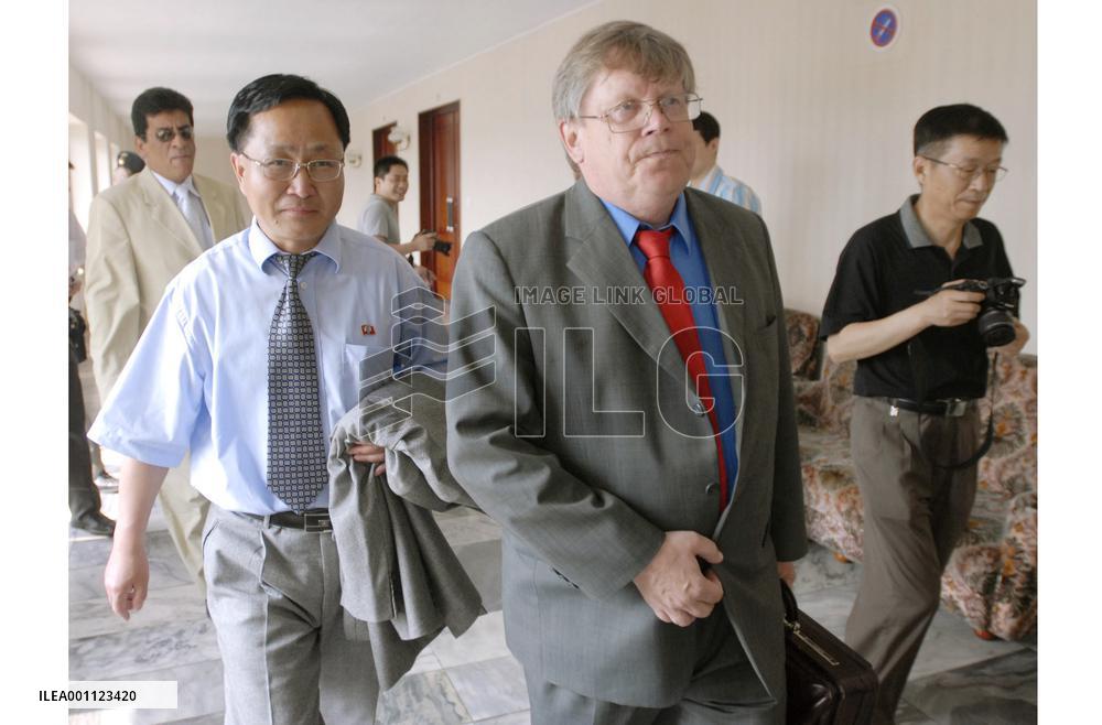 IAEA delegation arrives in Pyongyang