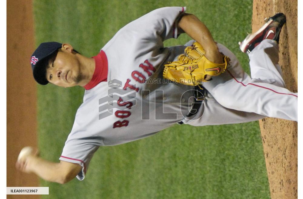 Boston Red Sox Matsuzaka clinches season's 12th win