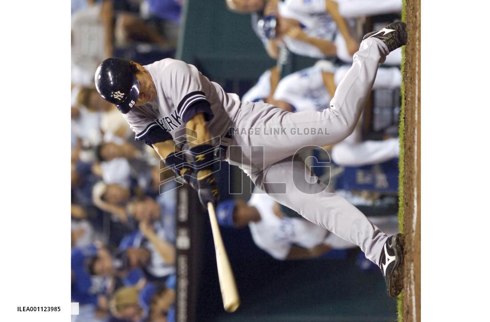 H. Matsui hits 18th homer as Yankees rout Royals