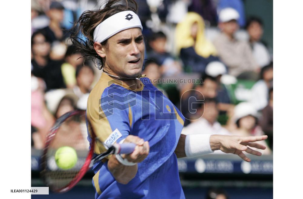 Tennis: Ferrer demolishes Gasquet to win Japan Open