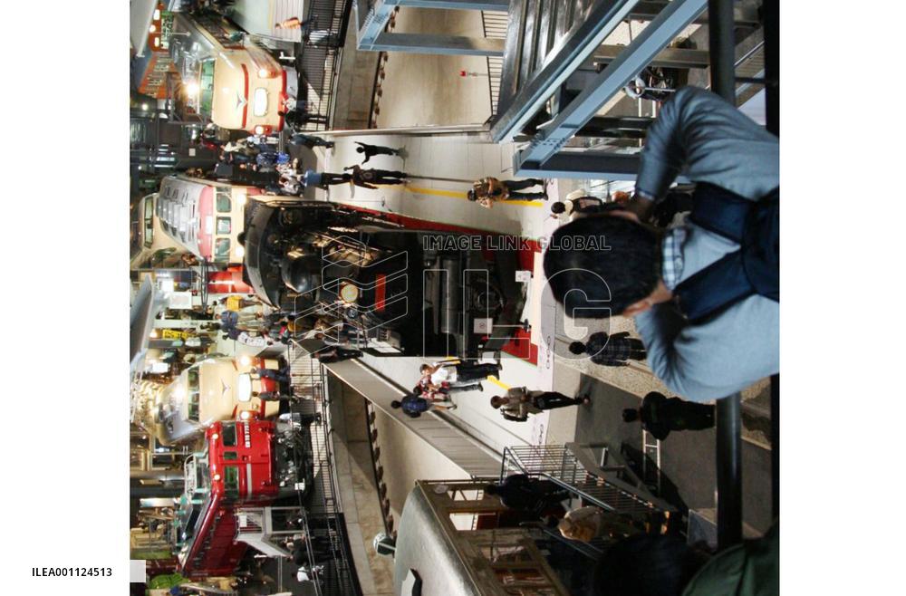 Railway Museum opens, featuring 36 locomotives, driving simulator