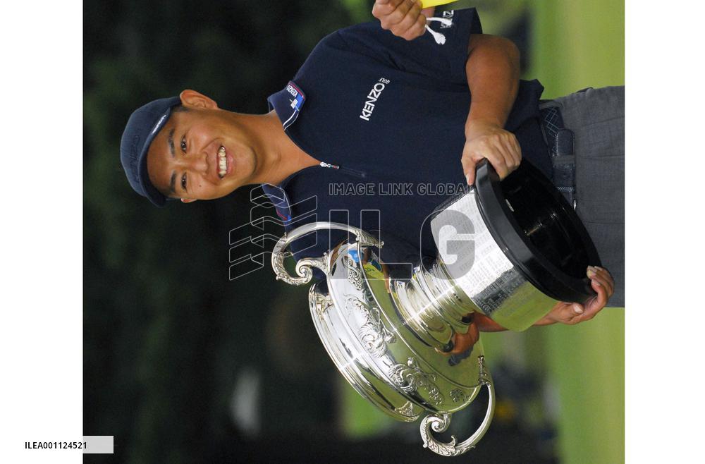 Taniguchi snatches 2nd Japan Open title with final-round 66