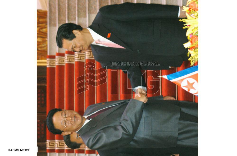 North Korean Prime Minister Kim Yong Il in Hanoi