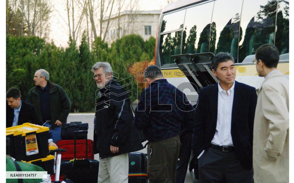 U.S. team arrives in Pyongyang for disablement work