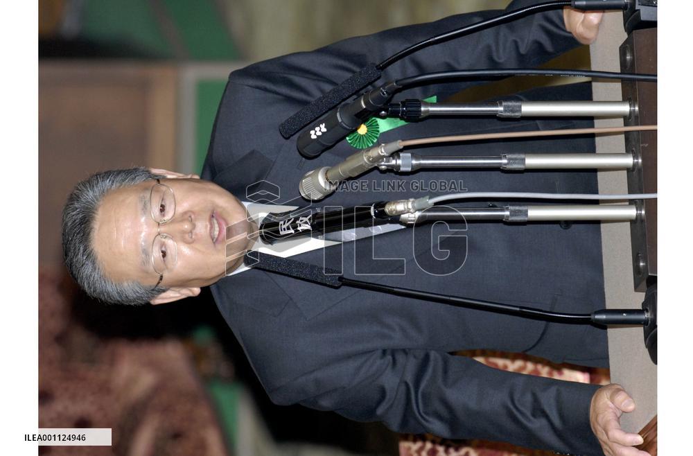 Yonezu denies organizational involvement in defense scandal