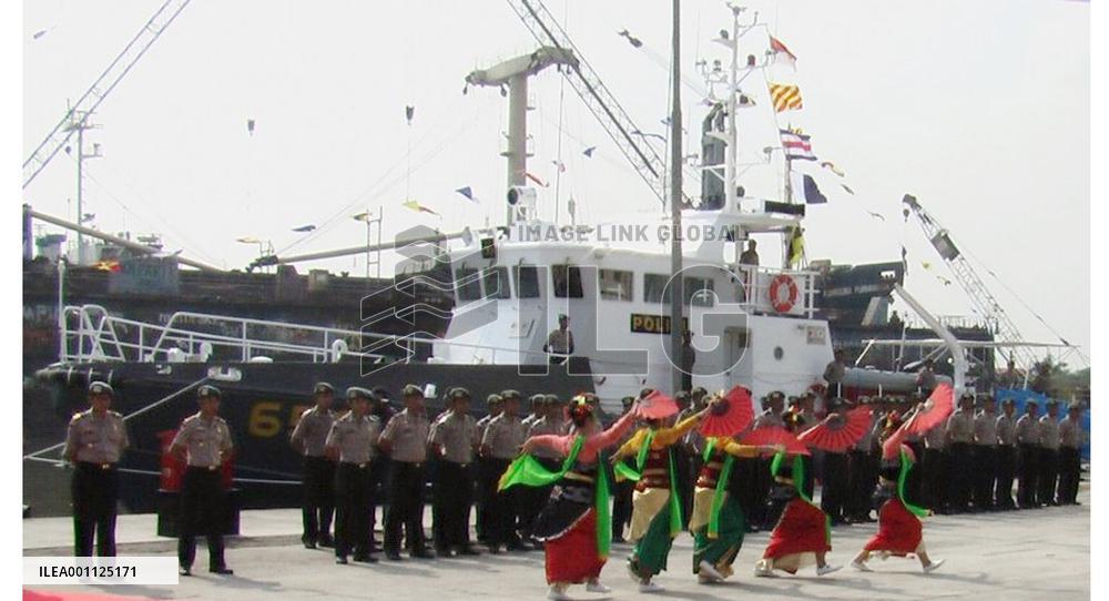Japan hands over 3 patrol vessels to Indonesia for Malacca Strait