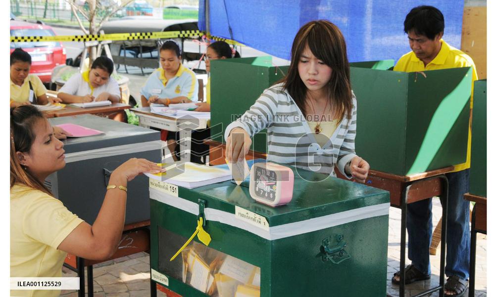 Post-coup voting under way to restore Thailand's democracy