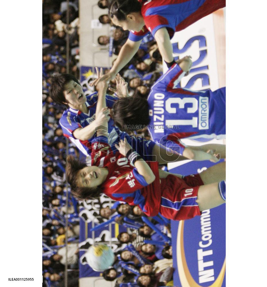 S. Korea downs Japan in women's handball replay