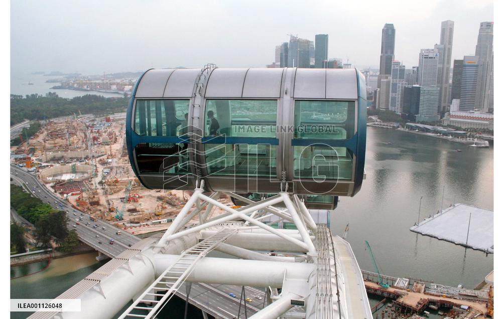World's tallest observation wheel in Singapore