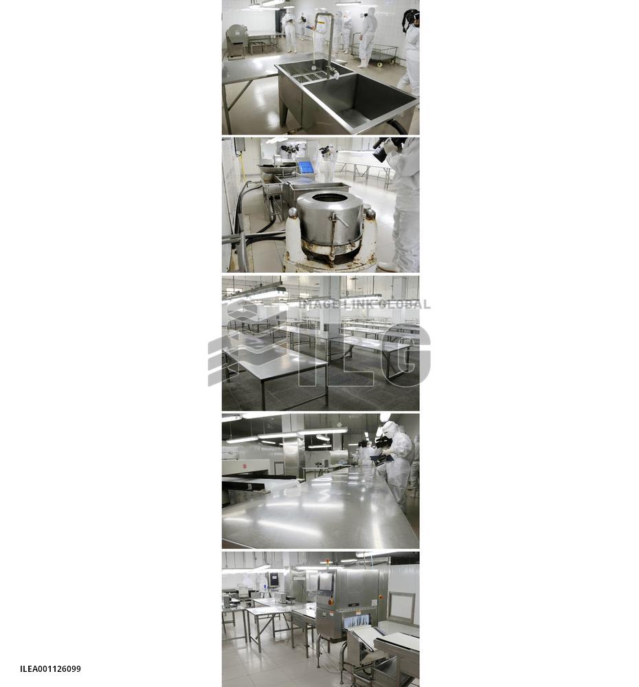 Chinese dumpling factory opened to media