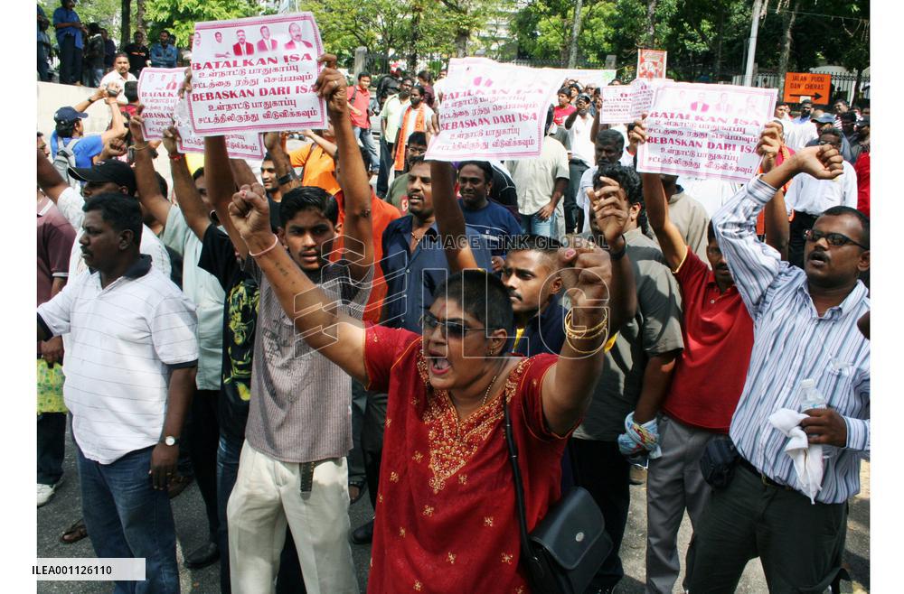 Malaysia's minority Indians rally for equality ahead of election
