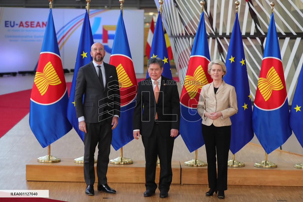 BELGIUM-BRUSSELS-EU-ASEAN-SUMMIT