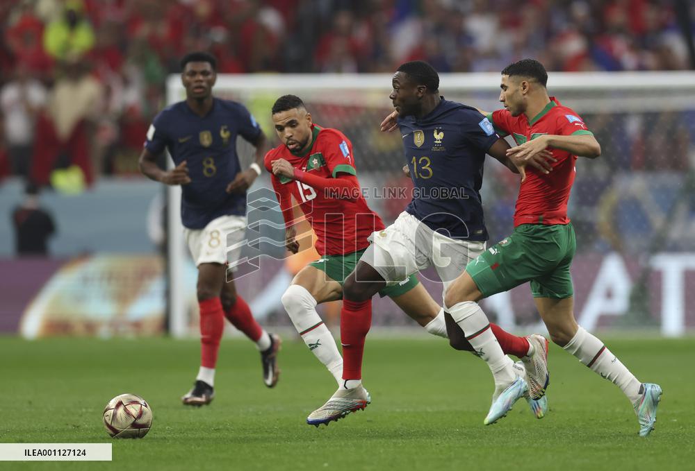 (SP)QATAR-AL KHOR-2022 WORLD CUP-SEMIFINAL-FRA VS MAR