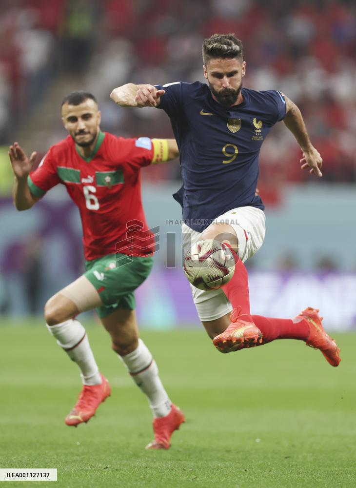 (SP)QATAR-AL KHOR-2022 WORLD CUP-SEMIFINAL-FRA VS MAR