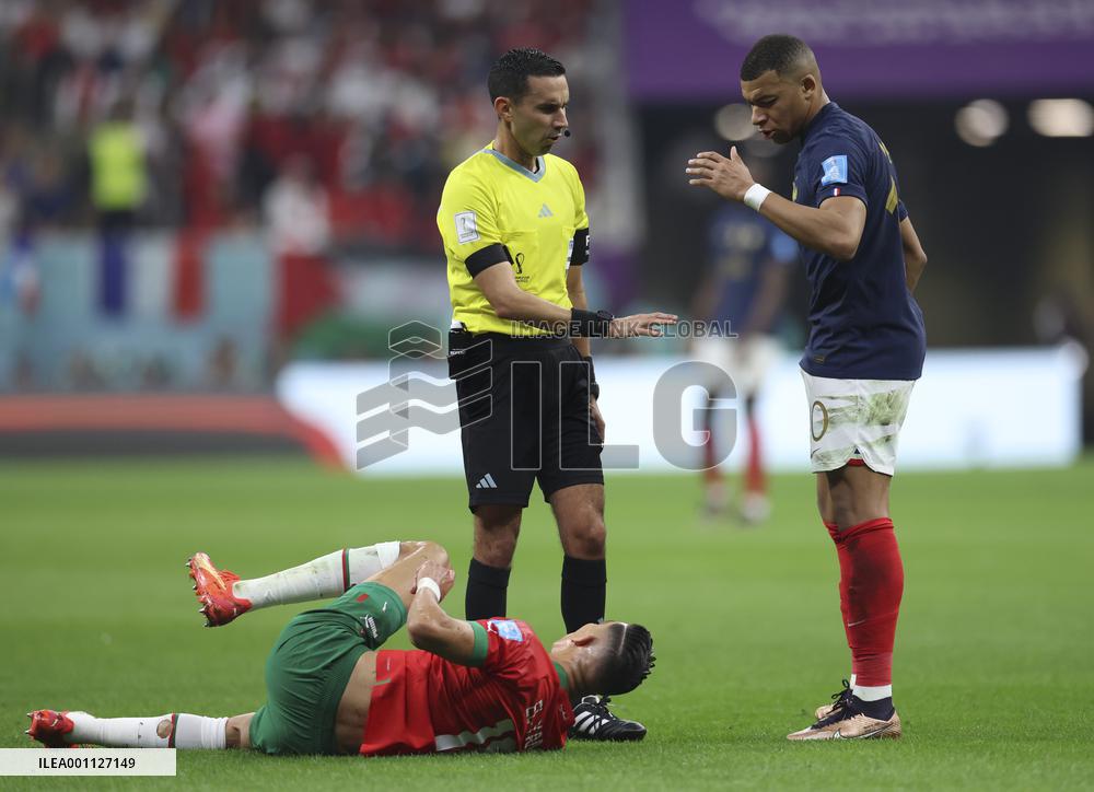 (SP)QATAR-AL KHOR-2022 WORLD CUP-SEMIFINAL-FRA VS MAR
