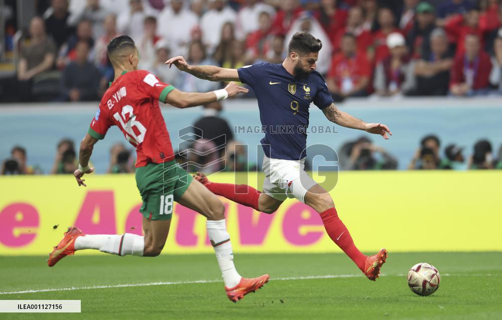 (SP)QATAR-AL KHOR-2022 WORLD CUP-SEMIFINAL-FRA VS MAR