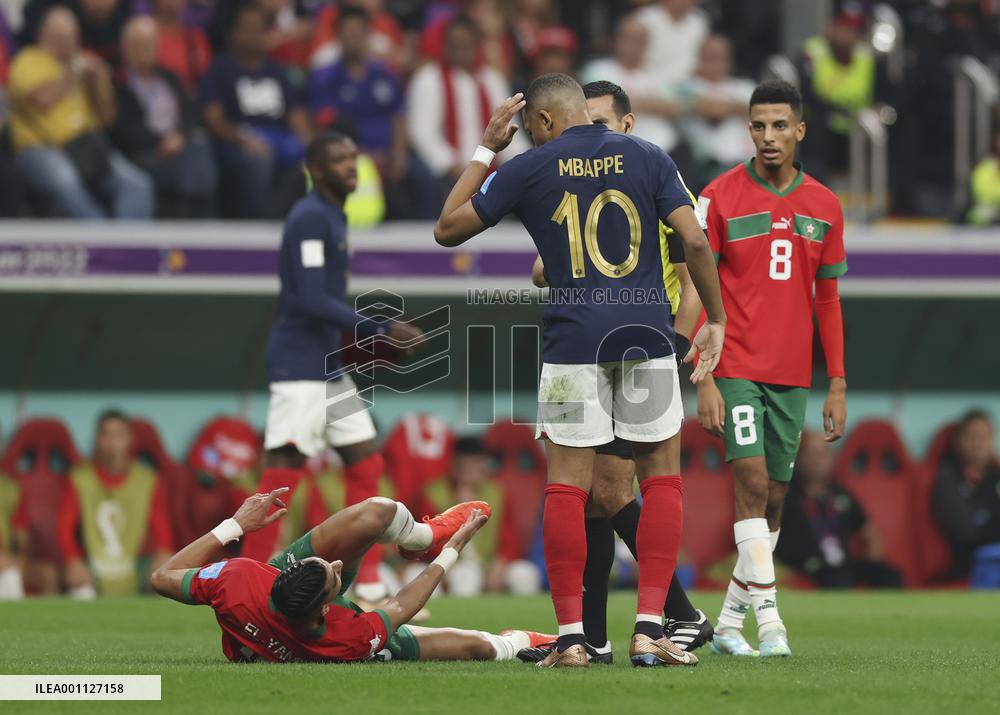 (SP)QATAR-AL KHOR-2022 WORLD CUP-SEMIFINAL-FRA VS MAR