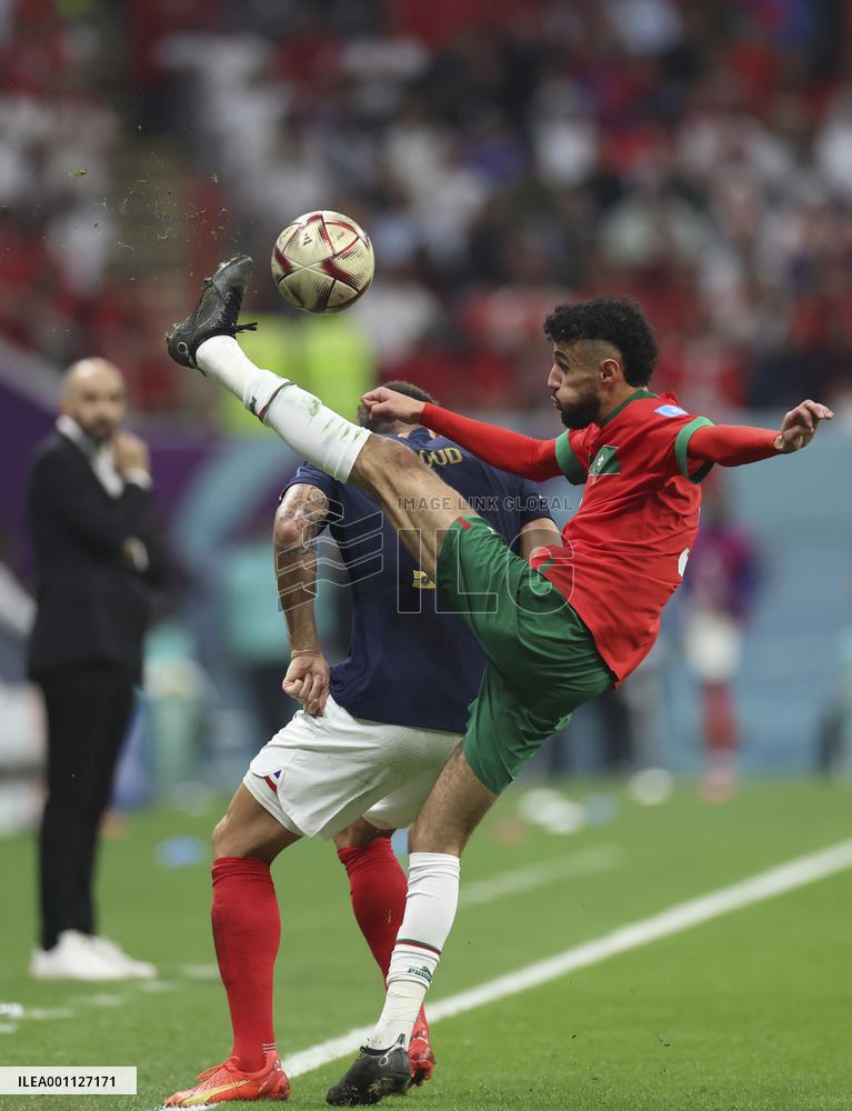 (SP)QATAR-AL KHOR-2022 WORLD CUP-SEMIFINAL-FRA VS MAR