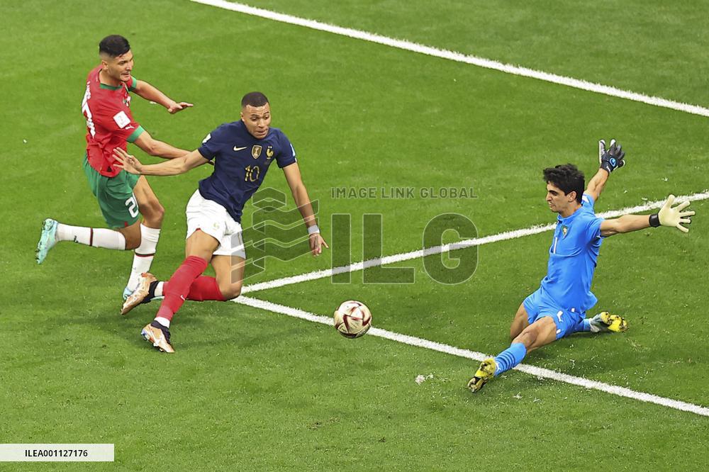 (SP)QATAR-AL KHOR-2022 WORLD CUP-SEMIFINAL-FRA VS MAR