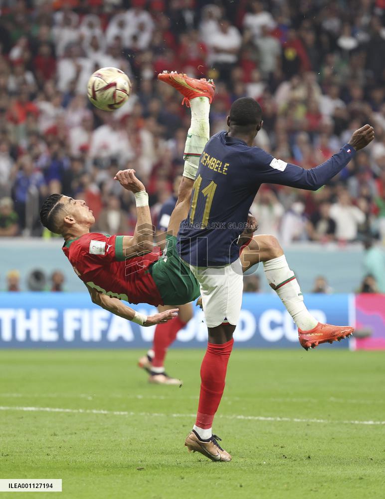 (SP)QATAR-AL KHOR-2022 WORLD CUP-SEMIFINAL-FRA VS MAR