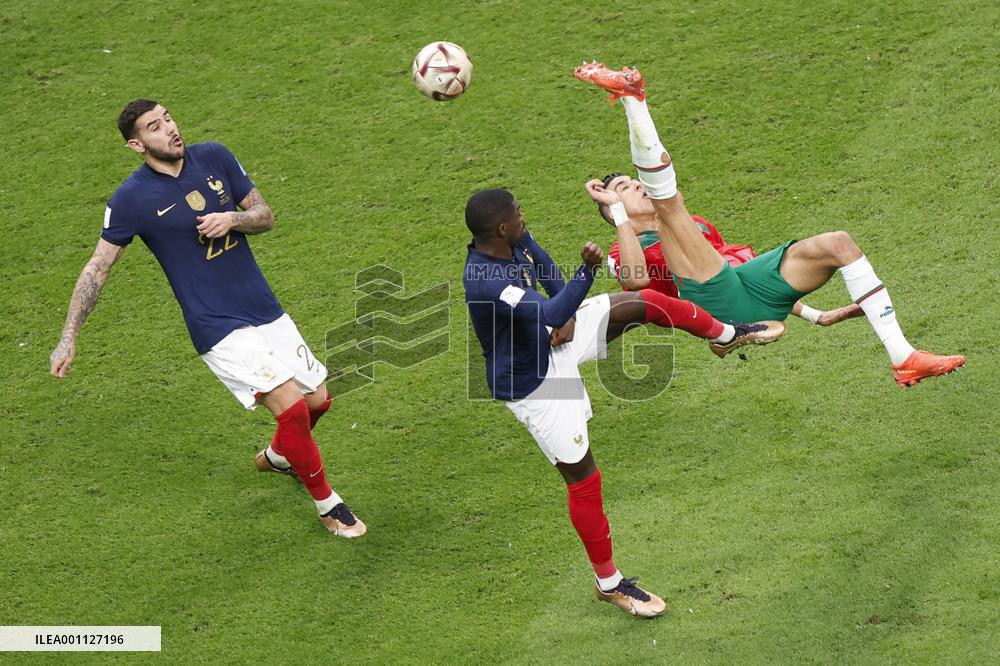 (SP)QATAR-AL KHOR-2022 WORLD CUP-SEMIFINAL-FRA VS MAR