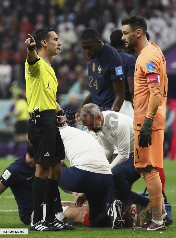 (SP)QATAR-AL KHOR-2022 WORLD CUP-SEMIFINAL-FRA VS MAR