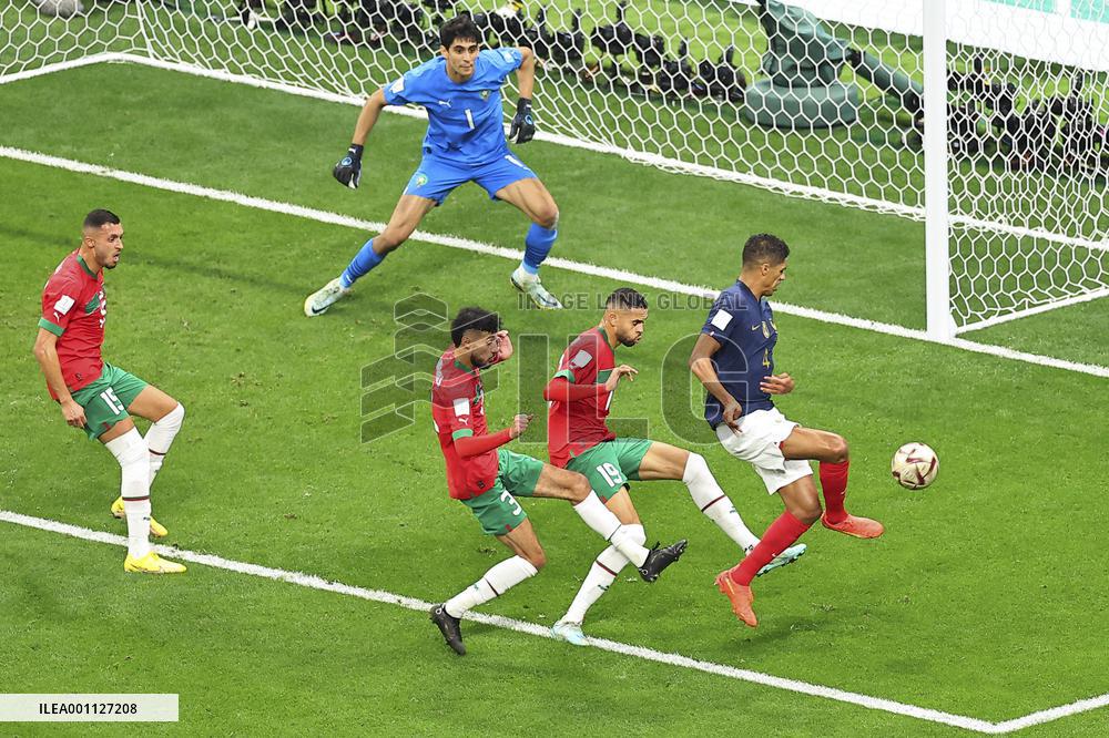 (SP)QATAR-AL KHOR-2022 WORLD CUP-SEMIFINAL-FRA VS MAR