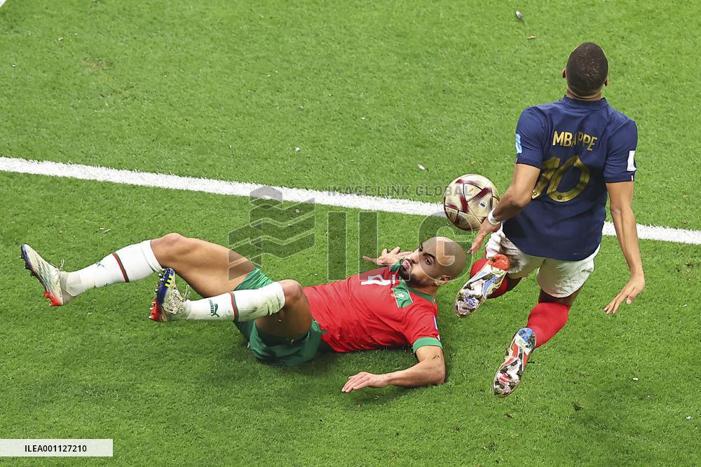 (SP)QATAR-AL KHOR-2022 WORLD CUP-SEMIFINAL-FRA VS MAR