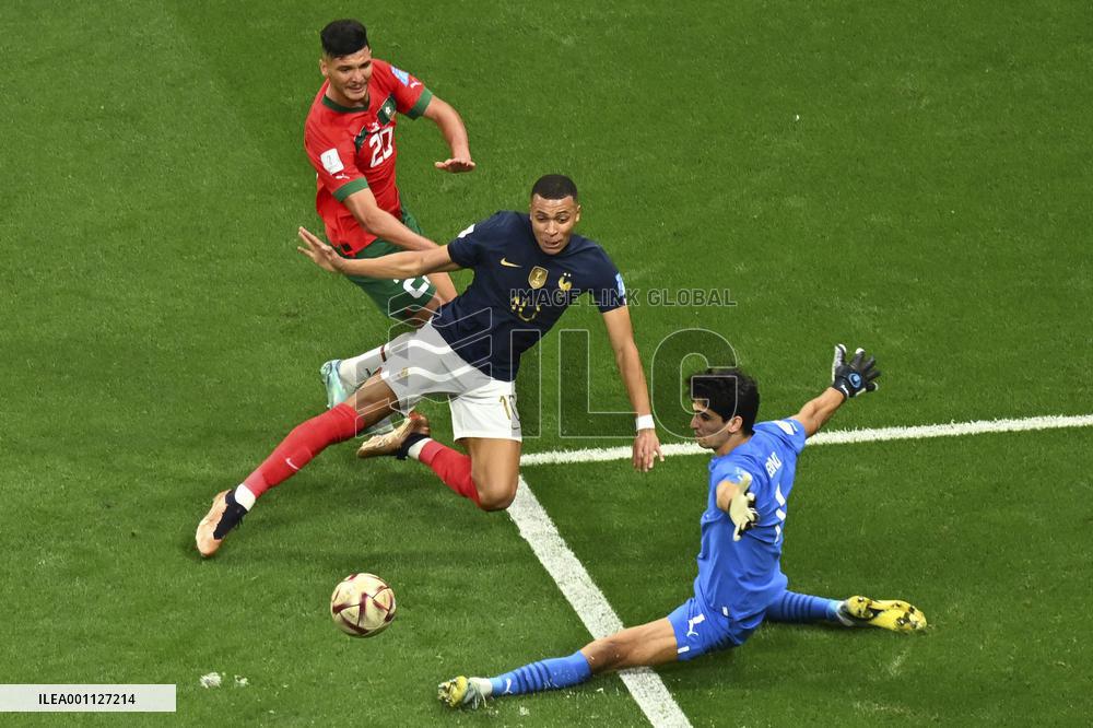 (SP)QATAR-AL KHOR-2022 WORLD CUP-SEMIFINAL-FRA VS MAR