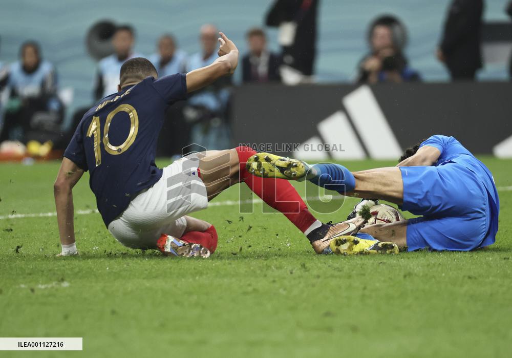 (SP)QATAR-AL KHOR-2022 WORLD CUP-SEMIFINAL-FRA VS MAR