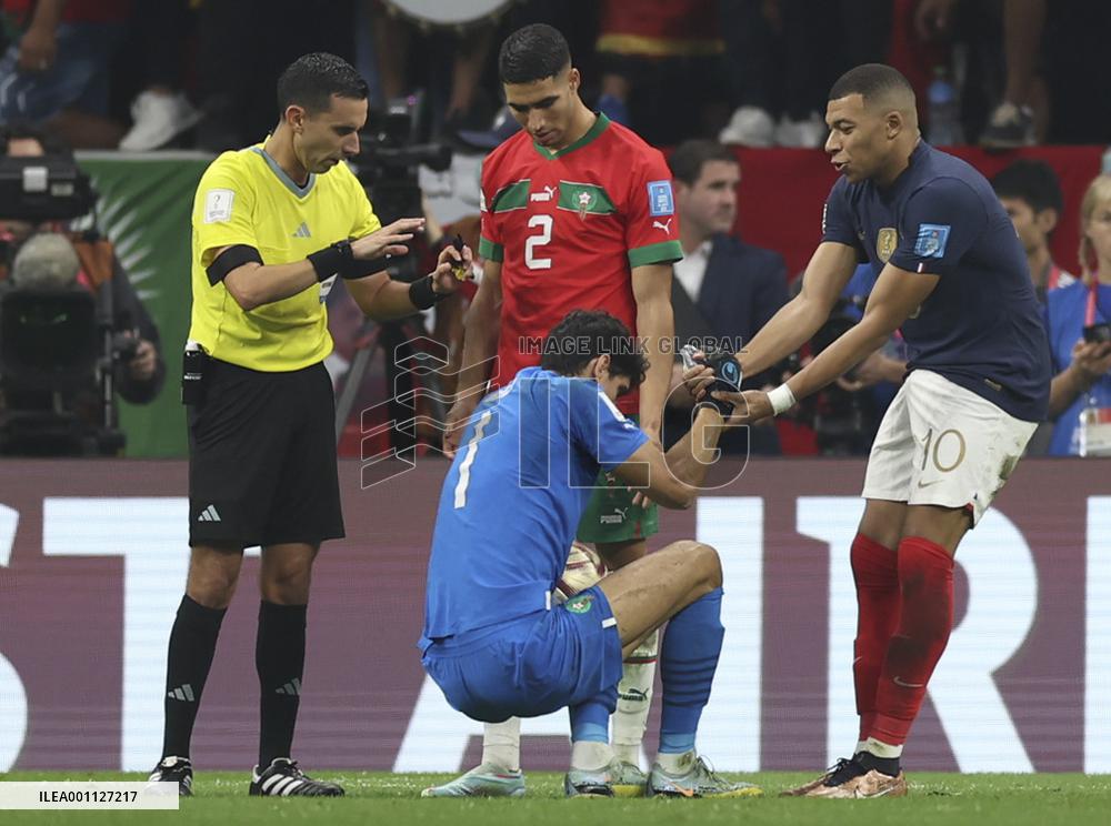 (SP)QATAR-AL KHOR-2022 WORLD CUP-SEMIFINAL-FRA VS MAR