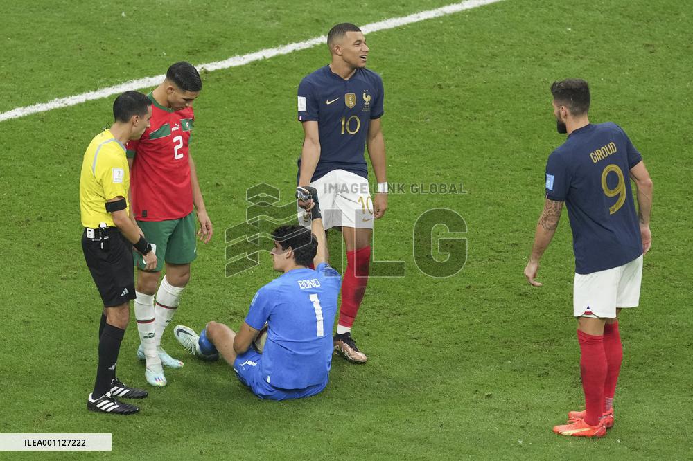 (SP)QATAR-AL KHOR-2022 WORLD CUP-SEMIFINAL-FRA VS MAR