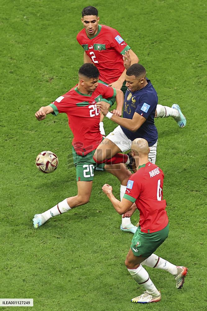 (SP)QATAR-AL KHOR-2022 WORLD CUP-SEMIFINAL-FRA VS MAR