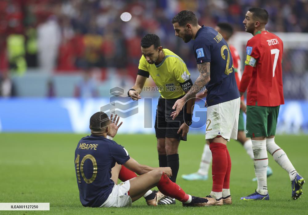 (SP)QATAR-AL KHOR-2022 WORLD CUP-SEMIFINAL-FRA VS MAR