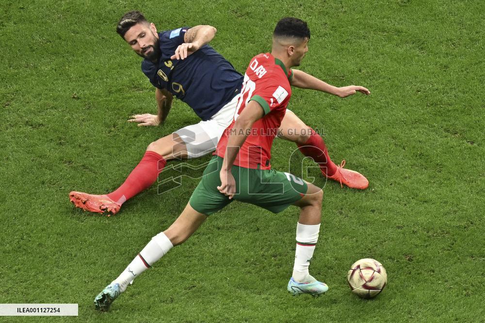 (SP)QATAR-AL KHOR-2022 WORLD CUP-SEMIFINAL-FRA VS MAR