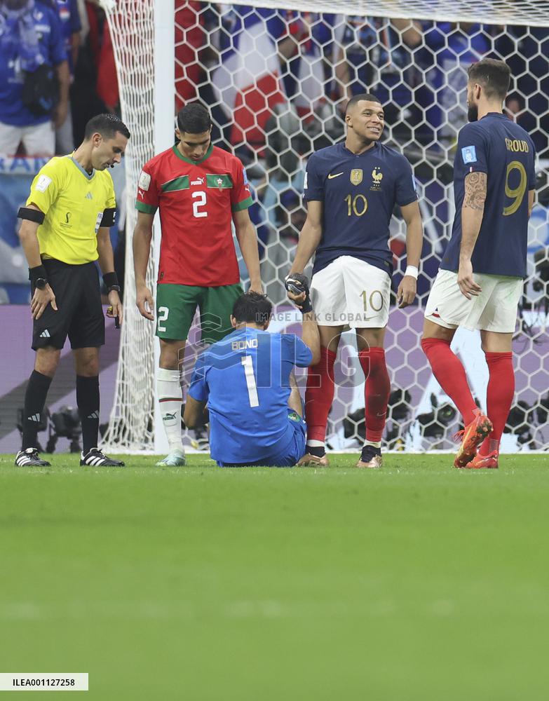 (SP)QATAR-AL KHOR-2022 WORLD CUP-SEMIFINAL-FRA VS MAR