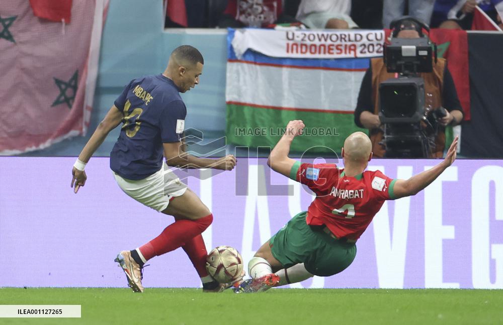 (SP)QATAR-AL KHOR-2022 WORLD CUP-SEMIFINAL-FRA VS MAR