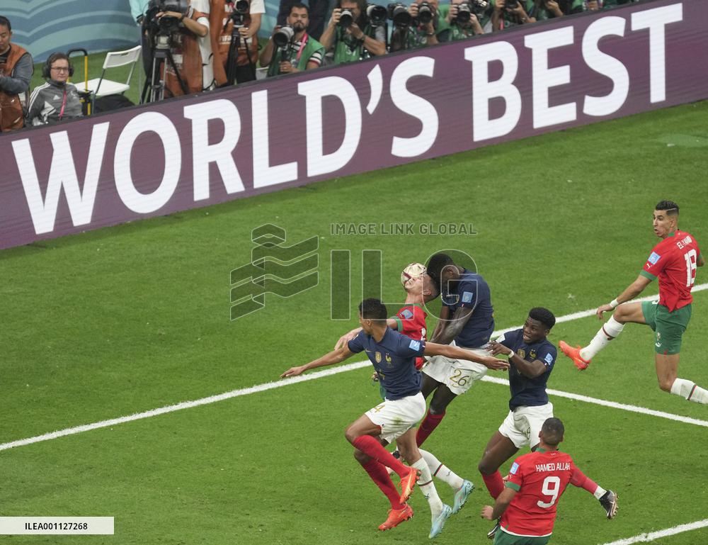 (SP)QATAR-AL KHOR-2022 WORLD CUP-SEMIFINAL-FRA VS MAR