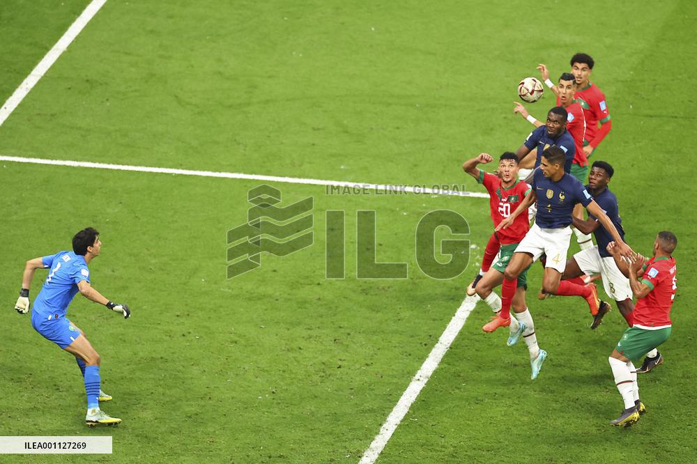 (SP)QATAR-AL KHOR-2022 WORLD CUP-SEMIFINAL-FRA VS MAR