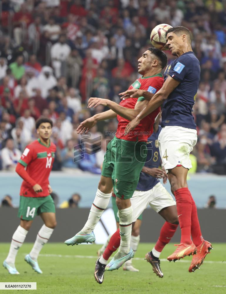 (SP)QATAR-AL KHOR-2022 WORLD CUP-SEMIFINAL-FRA VS MAR